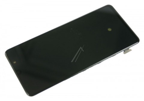 LCD+Touch screen Samsung A415 A41 juodas (black) originalas 